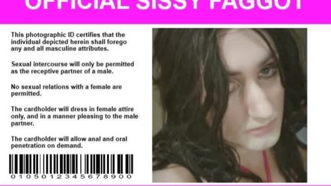 To become famous sissy slut
