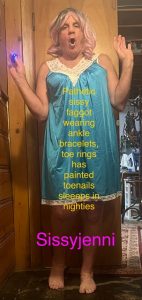 Sissyjenni sleeps in nighties