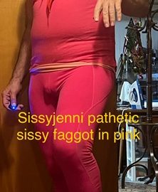 Sissyjenni pathetic married sissy faggot