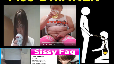 Piss Drinker and sissy Tara McLovin aka Bob Sodergren of Federal Way, Washington TG is taramclovin