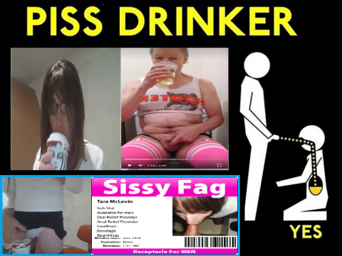 Piss Drinker and sissy Tara McLovin aka Bob Sodergren of Federal Way, Washington TG is taramclovin