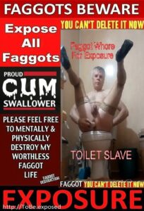 Sissy faggot