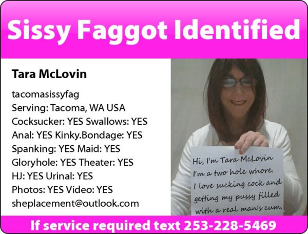 Sissy Faggot Identification