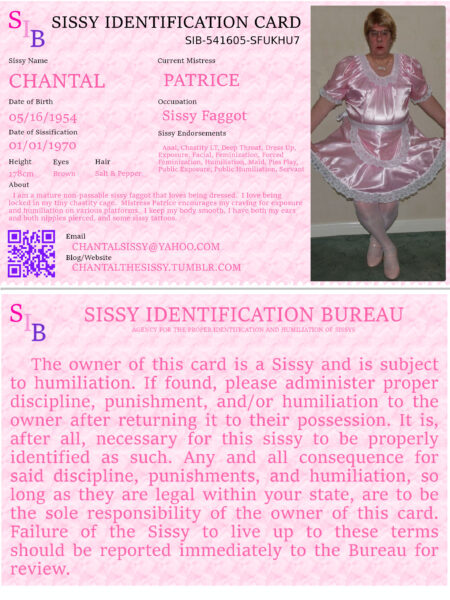 sissychantal front & back