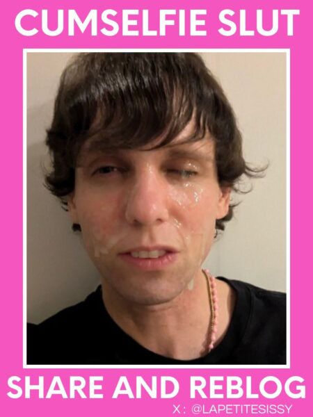 Sissy-cumslut-cumselfie-challenge