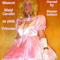 Mascot MaidCarolin as pink Princess 