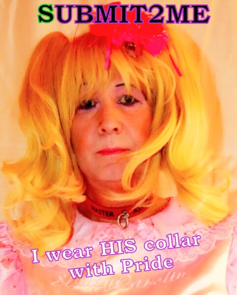 55MaidCarolin wear the Collar from Master Ashton 1