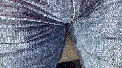 Tricia Beaver Punches crotch jeans sm